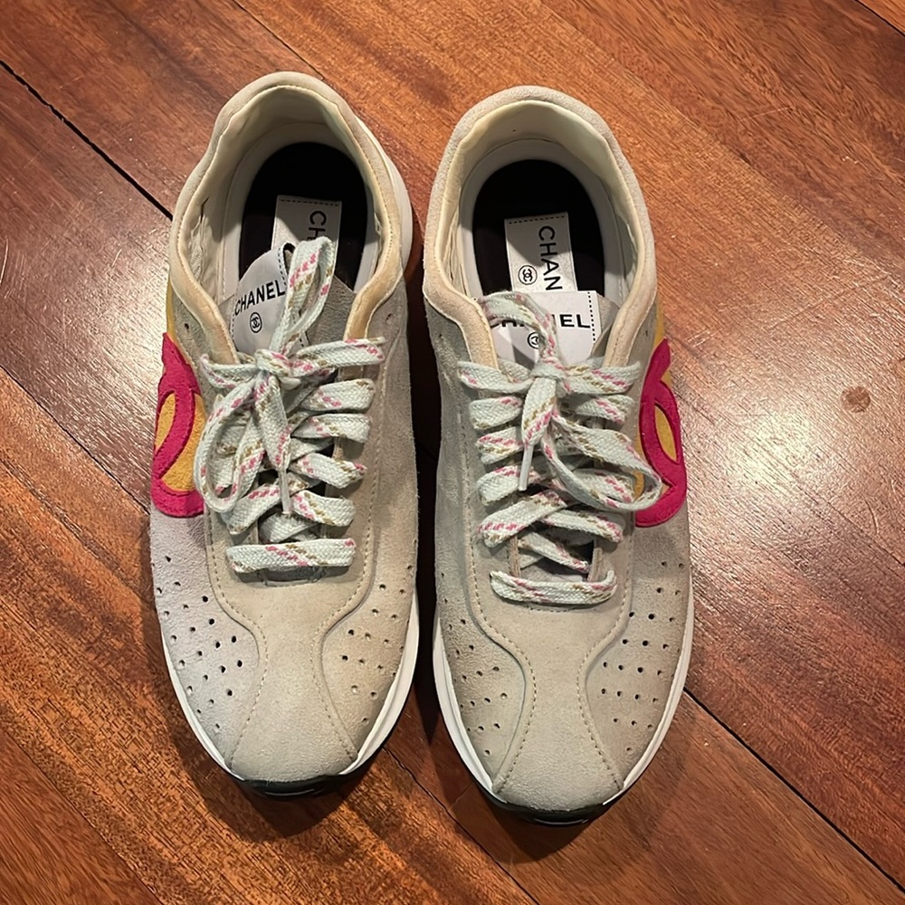 Authentic vintage Chanel sneakers